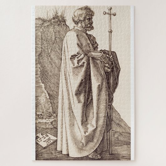 Sint Philip de apostel door Albrecht Dürer Legpuzzel (Verticaal)