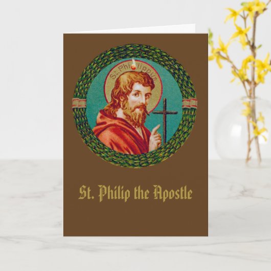 Sint-Philip de apostel (JMAS 10) Kaart (Gele Bloem)