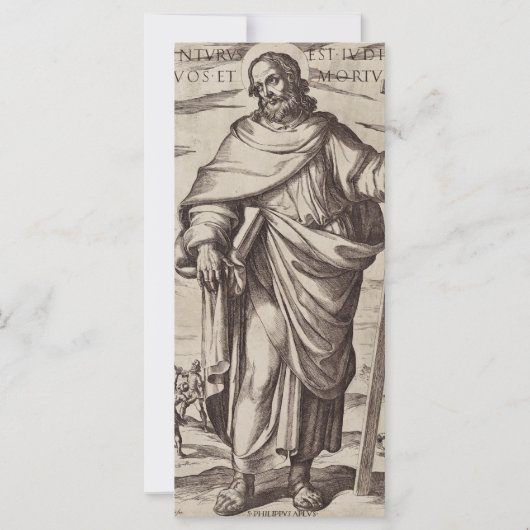 Sint Philipus een van de Twaalf Apostelen (Voorkant)
