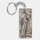 Sint Philipus een van de Twaalf Apostelen Sleutelhanger (Voorkant Links)