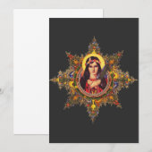 Sint Philomena Kaart (Voorkant / Achterkant)