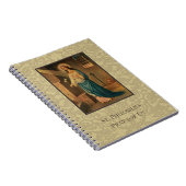 Sint Philomena Krachtige Sint met God Notitieboek (Rechterzijde)