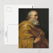Sint-Pieter door Peter Paul Rubens Briefkaart (Voorkant / Achterkant)