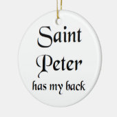 Sint-Pieter Keramisch Ornament (Links)