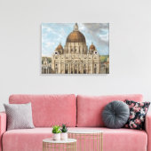 Sint-Pietersbasiliek in Vaticaanstad Canvas Afdruk (Insitu (Woonkamer))