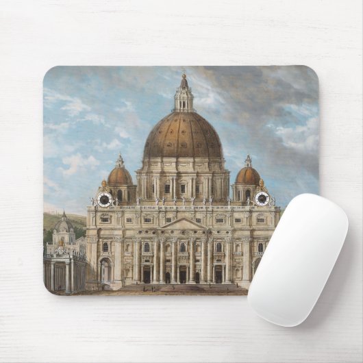 Sint-Pietersbasiliek in Vaticaanstad Muismat (Met muis)