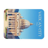 Sint-Pietersbasiliek Italië Magneet (Horizontaal)