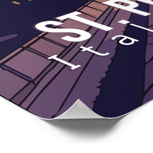 Sint-Pietersbasiliek, poster voor reiskunst (Hoek)