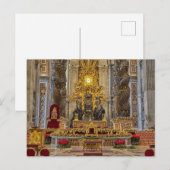 Sint-Pietersbasiliek, Vaticaan Briefkaart (Voorkant / Achterkant)