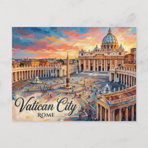 Sint-Pietersbasiliek Vaticaanstad Briefkaart