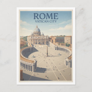 Sint-Pietersbasiliek, Vaticaanstad Rome Briefkaart