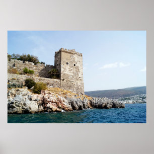Sint-Pietersburcht in Bodrum, Turkije Poster