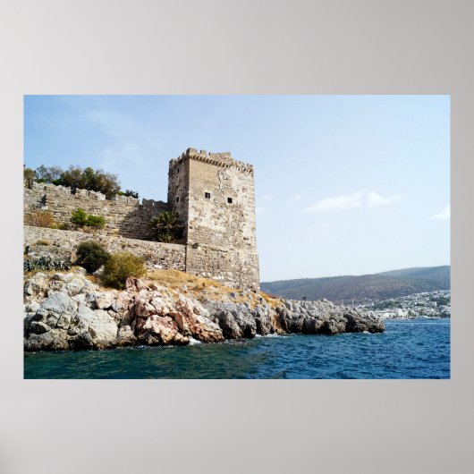 Sint-Pietersburcht in Bodrum, Turkije Poster (Voorkant)