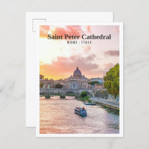 Sint-Pieterskathedraal Rome Italië Briefkaart