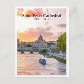 Sint-Pieterskathedraal Rome Italië Briefkaart (Voorkant)