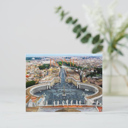 Sint-Pietersplein Briefkaart (Staand voorkant)