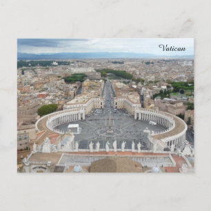Sint-Pietersplein Rome Italië Briefkaart