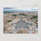 Sint-Pietersplein Rome Italië Briefkaart (Voorkant)