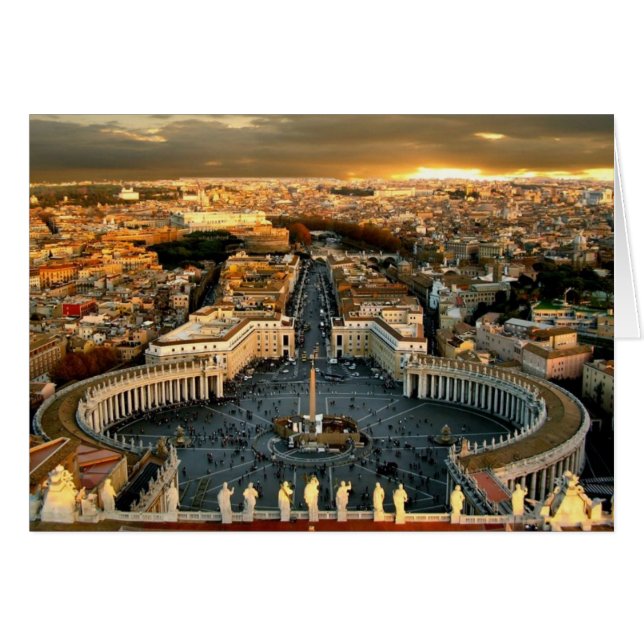 Sint-Pietersplein, Vaticaan (Voorkant Horizontaal)