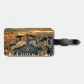 Sint-Pietersplein Vaticaan Bagagelabel (Achterkant horizontaal)