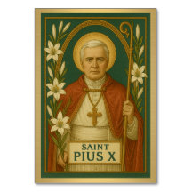 Sint Pius X Katholieke Trouwtafel Kaart