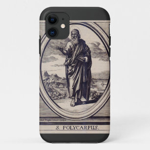 Sint Polycarpus van Smyrna martelaar en kerkvader Case-Mate iPhone Case