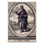 Sint-Polykarper van Smyrna Martelaar en Kerkvader Kaart (Voorkant)