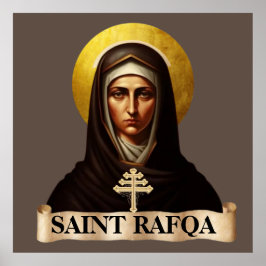 Sint Rafqa, Maronitische Non, Extra Groot Poster