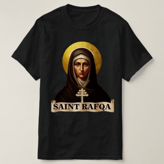 Sint Rafqa, Maronitische Non, T-Shirt (Design voorkant)