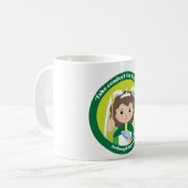 Sint Raphael de Archangel Koffiemok (Voorkant links)