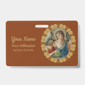 Sint-Raphael de Archangel (M 012) Badge (Achterkant)