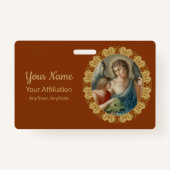 Sint-Raphael de Archangel (M 012) Badge (Achterkant)