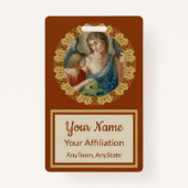 Sint-Raphael de Archangel (M 012) Badge (Achterkant)