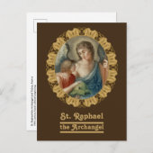Sint-Raphael de Archangel (M 012) Briefkaart (Voorkant / Achterkant)