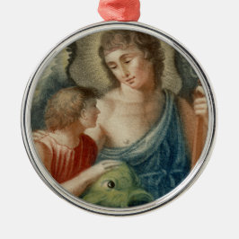 Sint-Raphael de Archangel (M 012) Metalen Ornament