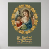 Sint-Raphael de Archangel (M 012) Poster (Voorkant)