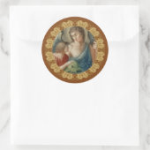 Sint-Raphael de Archangel (M 012) Ronde Sticker (Tas)