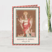 Sint-Raphael de Archangel-religie Kaart (Voorkant)