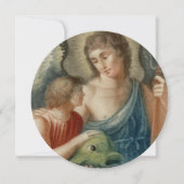 Sint-Raphael het Wenskaart Archangel (M 012) Kaart (Voorkant)