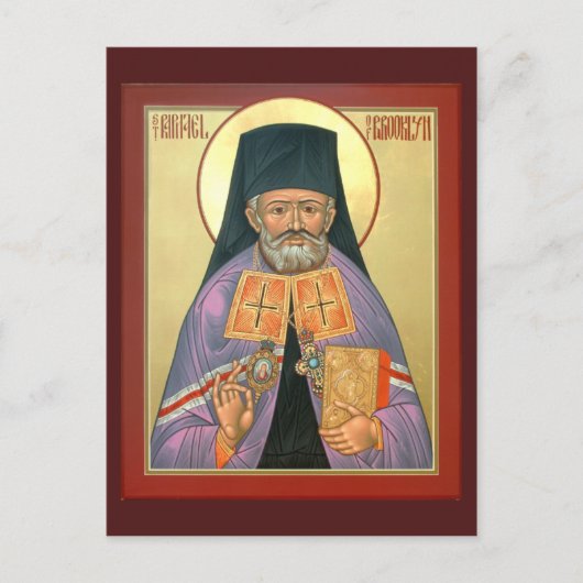 Sint-Raphael van de Brooklyn Prayer-kaart Briefkaart (Voorkant)