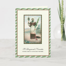 Sint Raymond Nonnatus Prolife Verwachtende Moeders Kaart