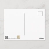 Sint-Regis-kanoe — Gegevens in de Adirondacks Briefkaart (Achterkant)