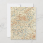 Sint-Regis-kanoe — Gegevens in de Adirondacks Kaart (Voorkant)