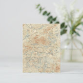 Sint-Regis-kanoe — Gegevens in de Adirondacks Kaart (Staand voorkant)