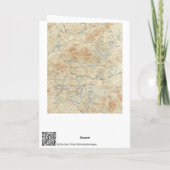 Sint-Regis-kanoe — Gegevens in de Adirondacks Kaart (Achterkant)