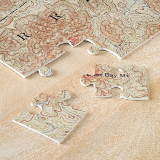 Sint-Regis-kanoe — Gegevens in de Adirondacks Legpuzzel (Zijkant)