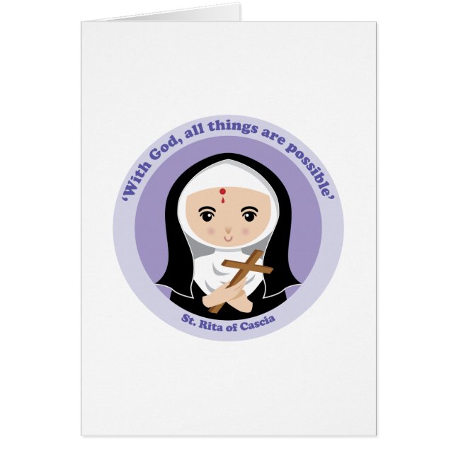 Sint-Rita van Cascia (Voorkant)