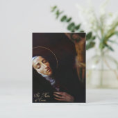 Sint-Rita van Cascia Briefkaart (Staand voorkant)