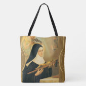 Sint-Rita van Cascia Tote Bag (Achterkant)