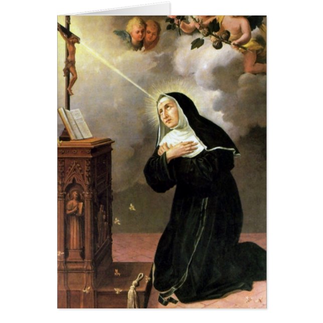 Sint-Rita van de katholieke kerk van Cascia Nun An (Voorkant)